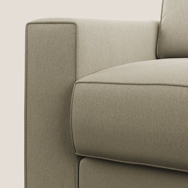 Dream poltrona letto in tessuto smacchiabile T05 cammello