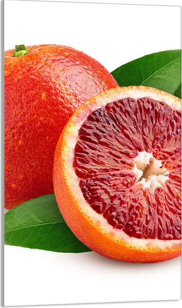 Piastra di copertura del piano cottura 30x52 in Vetroceramica, alzatina in vetro, tagliere decorativo, frutta pompelmo