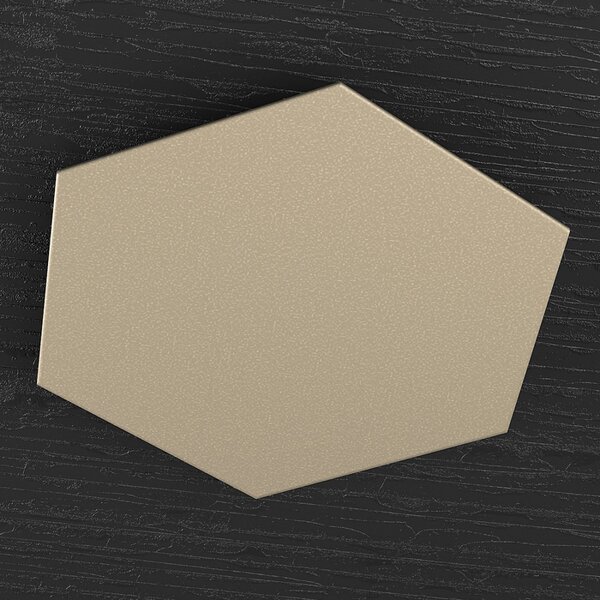 Plafoniera Moderna Decorativa Hexagon Metallo Sabbia