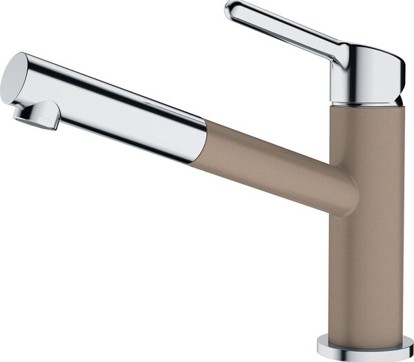 Miscelatore FRANKE ORBIT in CROMO-CASHMERE con bocca estraibile / Miscelatore da cucina / Miscelatore monocomando