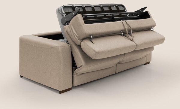 Poseidon divano letto + relax elettrico in tessuto smacchiabile imperm