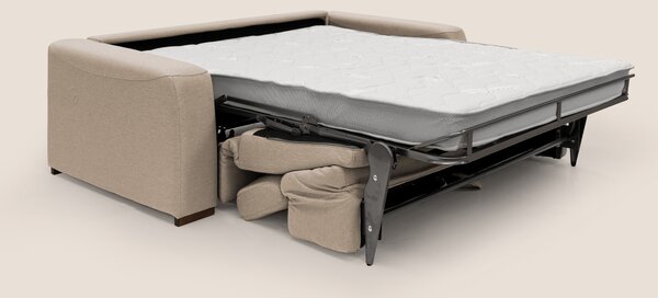 Poseidon divano letto + relax elettrico in tessuto smacchiabile imperm