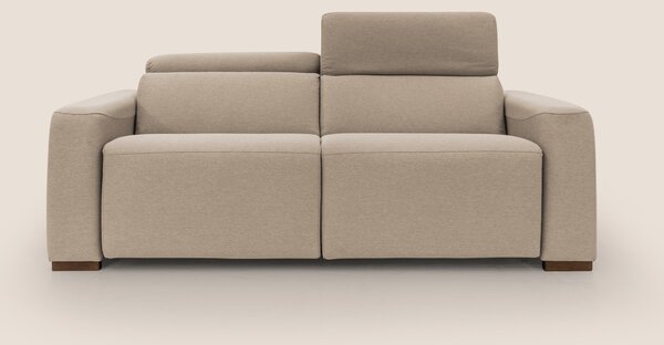 Poseidon divano letto + relax elettrico in tessuto smacchiabile imperm