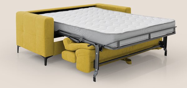 Gardenia divano letto materasso alto 18 cm con poggiatesta reclinabili