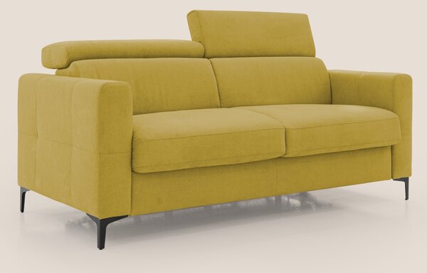 Gardenia divano letto materasso alto 18 cm con poggiatesta reclinabili