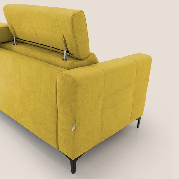 Gardenia divano letto materasso alto 18 cm con poggiatesta reclinabili