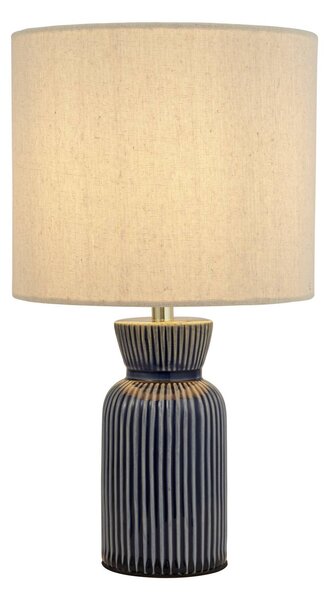 Searchlight Lampada da tavolo Jeshua, Bianco / Opale, Soggiorno / Sala da pranzo, Tessuto / Stoffa / Seta, Scandinavo, Lampada da tavolo