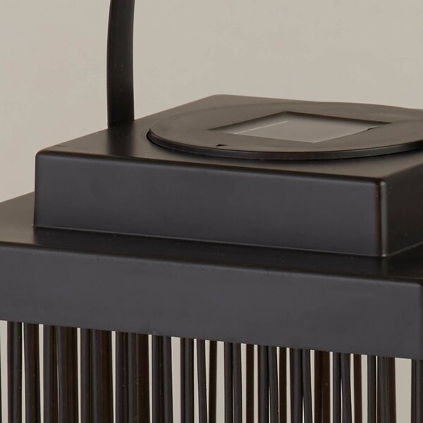 Searchlight Lampada LED per terrazza Sophelia, 26 cm, nera, rattan Sophelia, Nero, Legno, Scandinavo, Lampade solari