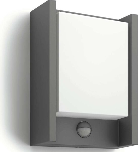 Philips Applique LED con sensore Arbour 6 W antracite 164619316