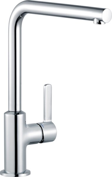 Miscelatore monocomando per lavello Kludi L-INE-S con bocca girevole, cromato, 1 pezzo