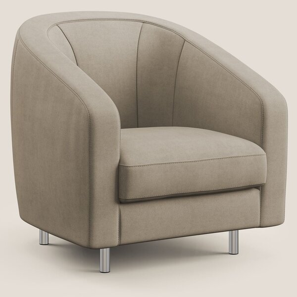 Sally Poltroncina in tessuto morbido impermeabile T02 beige