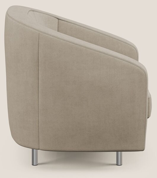 Sally Poltroncina in tessuto morbido impermeabile T02 beige