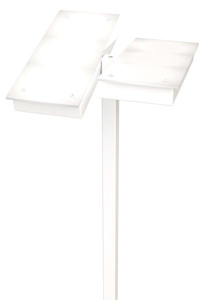 Piantana Moderna Style Metallo Bianco Vetro 6 Luci Gx53