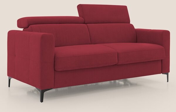 Gardenia divano letto materasso alto 18 cm con poggiatesta reclinabili