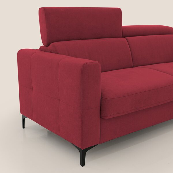 Gardenia divano letto materasso alto 18 cm con poggiatesta reclinabili