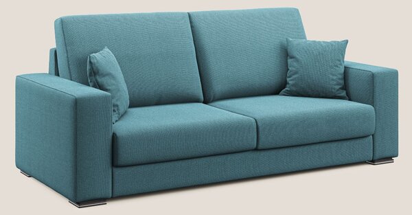 Marte divano in tessuto smacchiabile impermeabile T08 azzurro