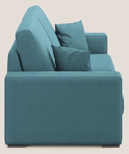 Marte divano in tessuto smacchiabile impermeabile T08 azzurro