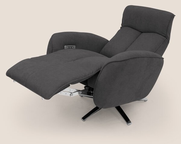 EVA Poltroncina RELAX in morbido tessuto impermeabile T02 nero