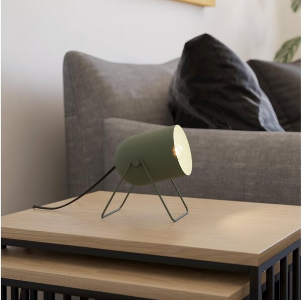 Eglo 44136 - Lampada da tavolo TILSTON 1xE14/8W/230V verde