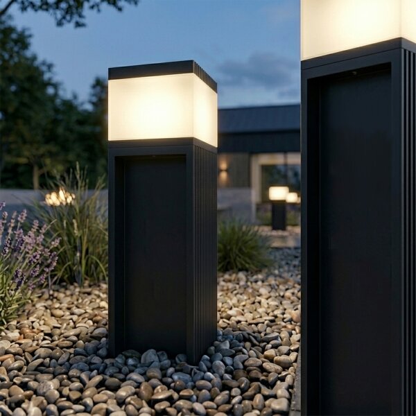Lampada da esterno VESPER 1xG9/5W/230V IP54 30 cm nera