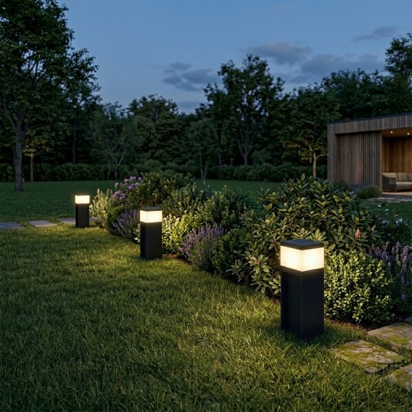 Lampada da esterno VESPER 1xG9/5W/230V IP54 30 cm nera