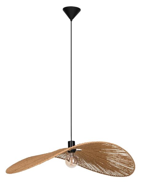 Eglo 31992 - Lampadario a sospensione su cavo SIRUELA 1xE27/42W/230V 80 cm marrone/nero