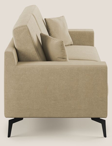 Prestige divano moderno in microfibra smacchiabile T11 beige