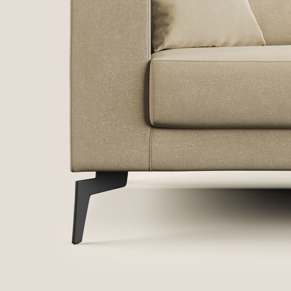 Prestige divano moderno in microfibra smacchiabile T11 beige