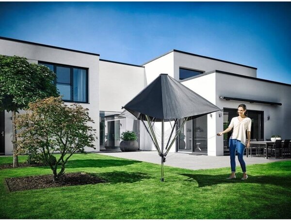 Stendino da giardino argentato 40 m LinoProtect 400 – LEIFHEIT
