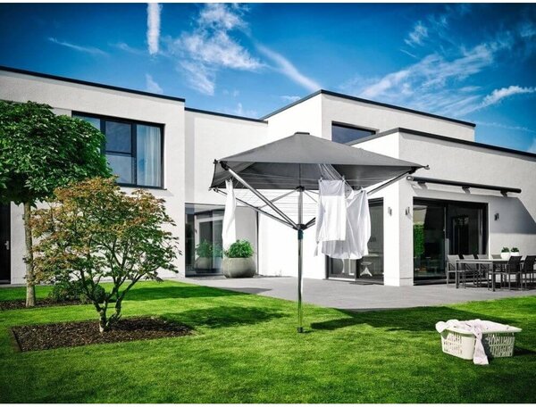 Stendino da giardino argentato 40 m LinoProtect 400 – LEIFHEIT