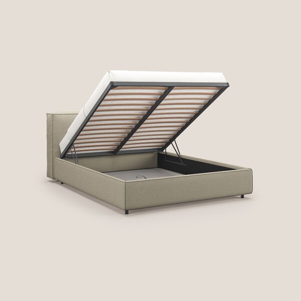 Cocoon letto imbottito contenitore sfoderabile in bouclet impermeabile