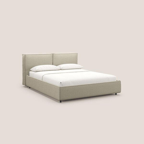 Cocoon letto imbottito contenitore sfoderabile in bouclet impermeabile