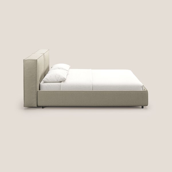 Cocoon letto imbottito contenitore sfoderabile in bouclet impermeabile