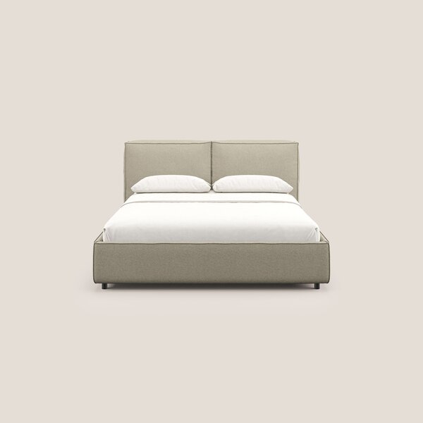 Cocoon letto imbottito contenitore sfoderabile in bouclet impermeabile