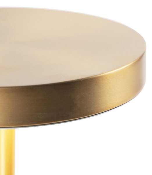 Lampada da tavolo moderna bronzo con LED - Disco