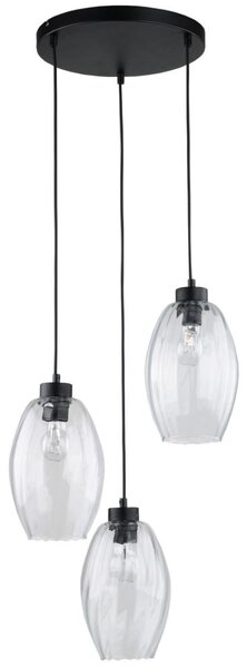 Lampadario a sospensione con filo SEBO 3xE27/15W/230V