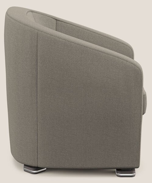 Cloe Poltroncina in tessuto smacchiabile con acqua QuickClean T08 tort