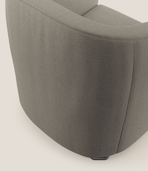 Cloe Poltroncina in tessuto smacchiabile con acqua QuickClean T08 tort