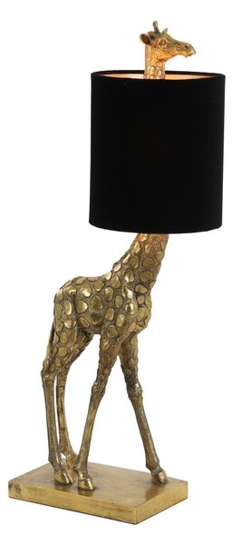Lampada da tavolo in nero-bronzo (altezza 61 cm) Giraffe - Light & Living
