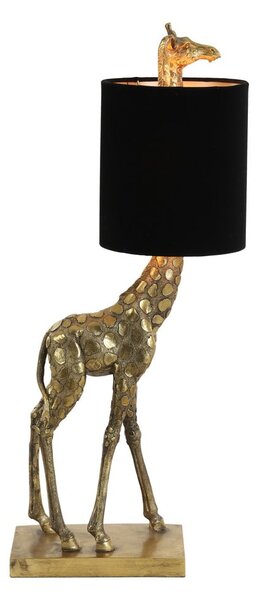 Lampada da tavolo in nero-bronzo (altezza 61 cm) Giraffe - Light & Living