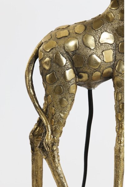 Lampada da tavolo in nero-bronzo (altezza 61 cm) Giraffe - Light & Living