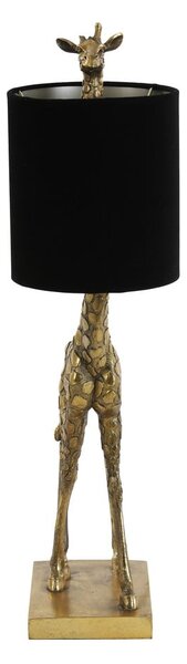 Lampada da tavolo in nero-bronzo (altezza 61 cm) Giraffe - Light & Living