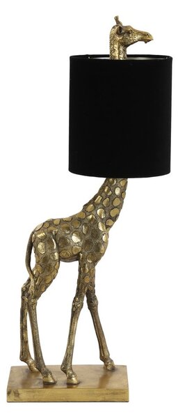 Lampada da tavolo in nero-bronzo (altezza 61 cm) Giraffe - Light & Living