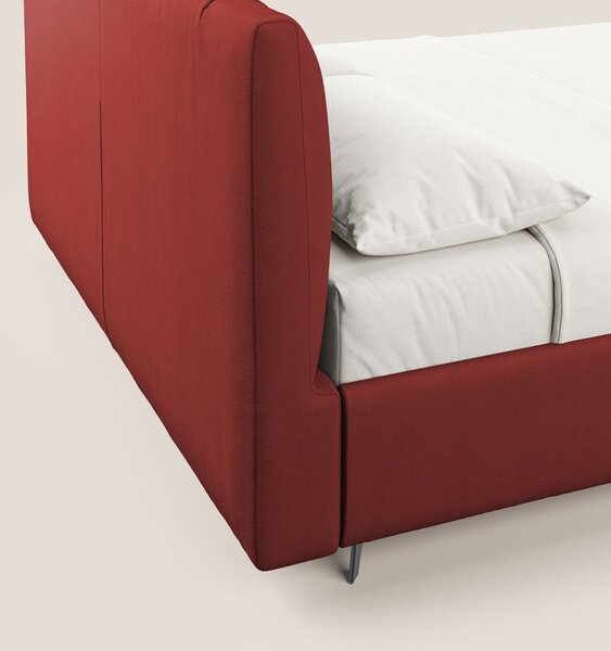 Bogart letto imbottito contenitore completamente sfoderabile in microf