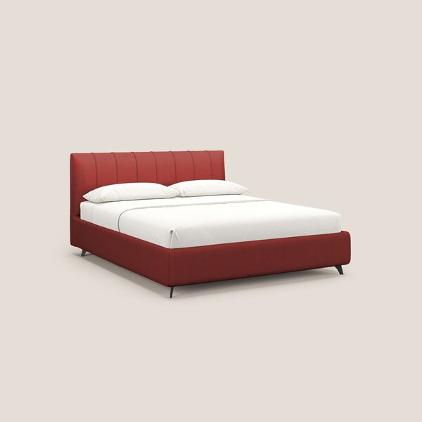 Bogart letto imbottito contenitore completamente sfoderabile in microf