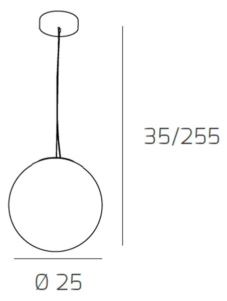 Sospensione Contemp Glitter Metallo Cromo Vetro Soffiato Trasp 1 Luce E27 25Cm