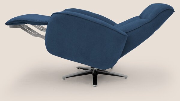 EVA Poltroncina RELAX in morbido tessuto impermeabile T02 blu