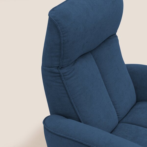 EVA Poltroncina RELAX in morbido tessuto impermeabile T02 blu