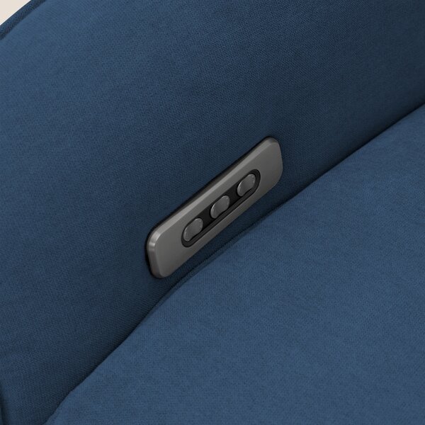 EVA Poltroncina RELAX in morbido tessuto impermeabile T02 blu