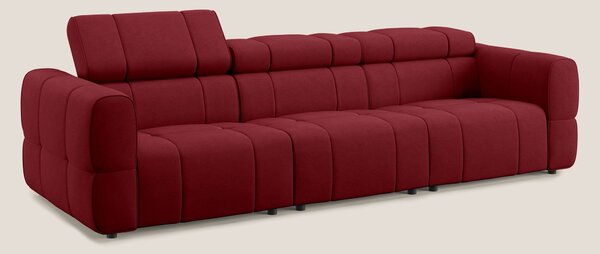 Giotto Divano modulare a 3 sedute con opzione relax elettrico in micro